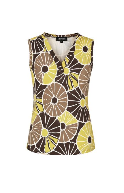 Travel Top Desert Anemone Print Sweet Pea 202425