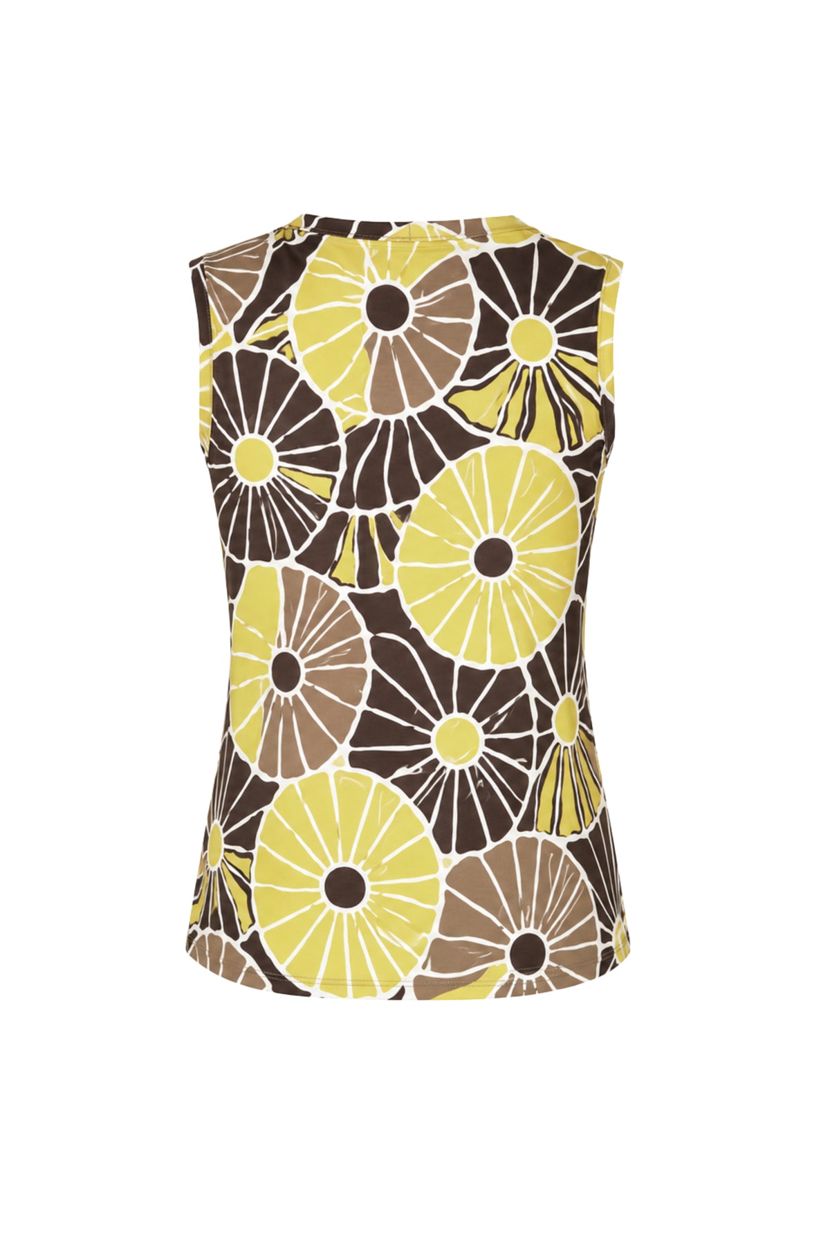 Mi Piace reis top met Desert Anemone print en Sweet Pea ontwerp, lichte en comfortabele damesblouse voor reizen.