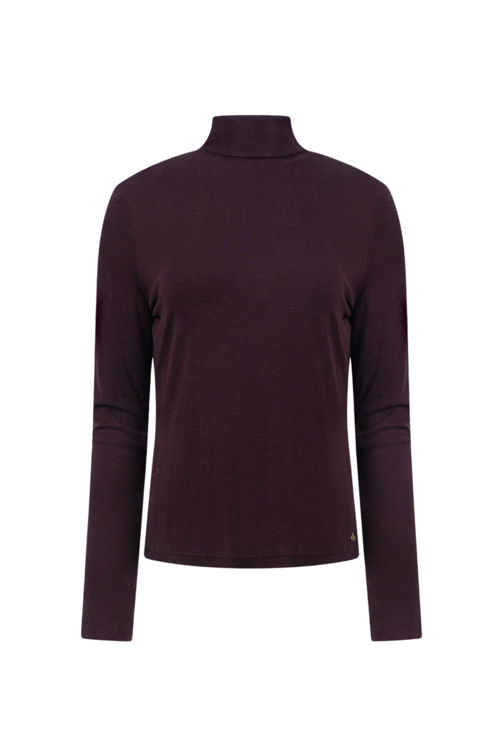 Nukus Ginny Cherry trui met rood en witte patroon, zachte katoenen stof, gerelateerde kleding item.