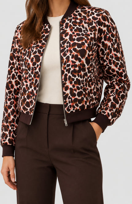 Travel Jacket Jossy Leopard