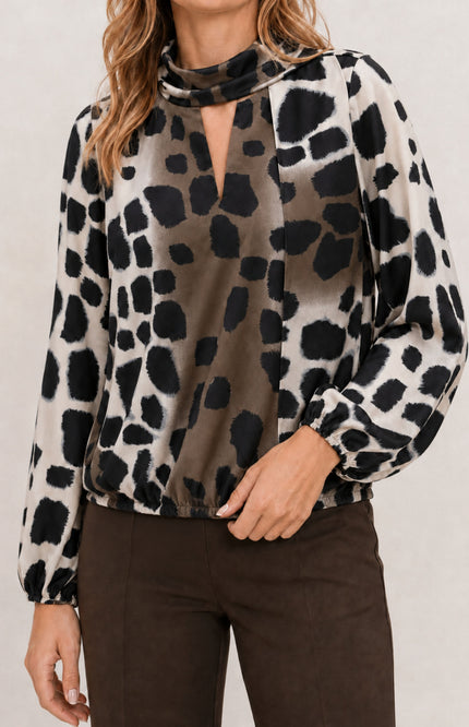 Top Sjaaltje Met Print D119-P147