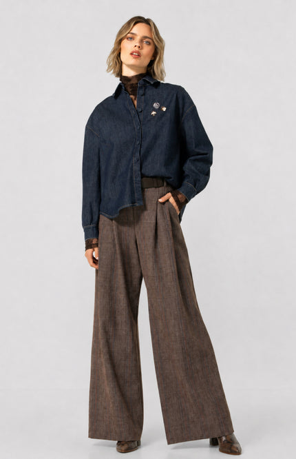 Blouse Jeans Fantasie Dark Blue 4616-23