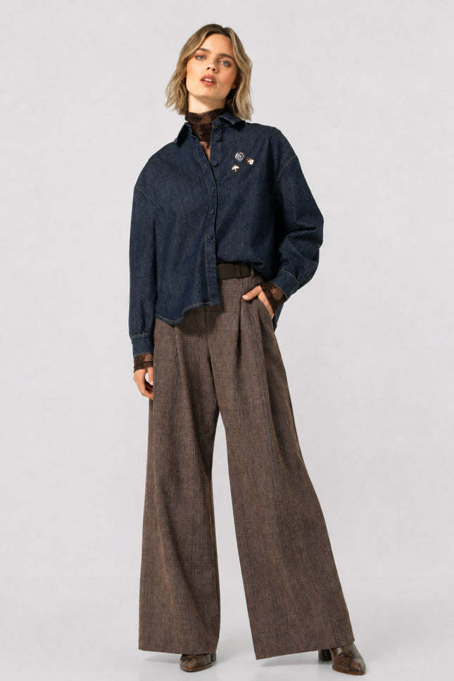 Blouse Jeans Fantasie Dark Blue 4616-23