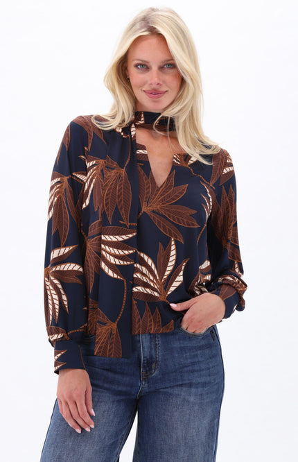 Top Sjaaltje Met Print D307-P154