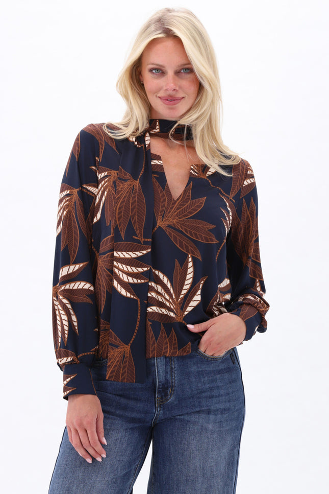 Top Sjaaltje Met Print D307-P154