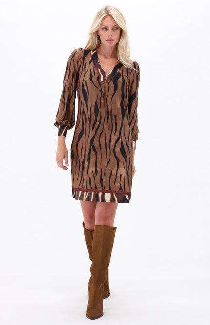 Jurk Met Dierenprint D305-P158