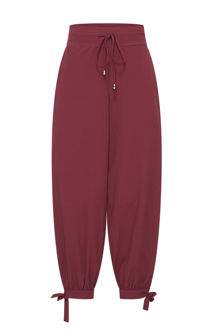 Travel Balloon Bottom Bow Broek Burgundy 202956