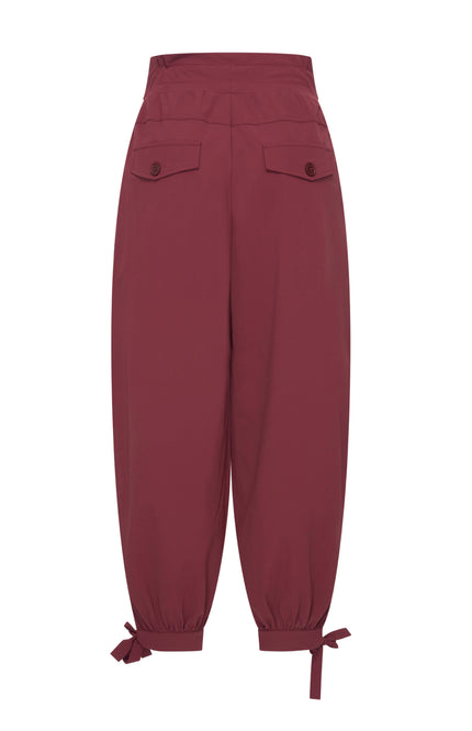Travel Balloon Bottom Bow Broek Burgundy 202956
