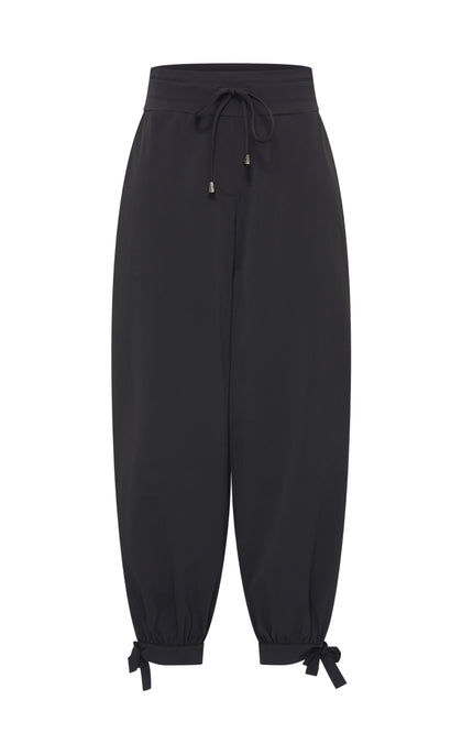 Travel Balloon Bottom Bow Broek Black 202956