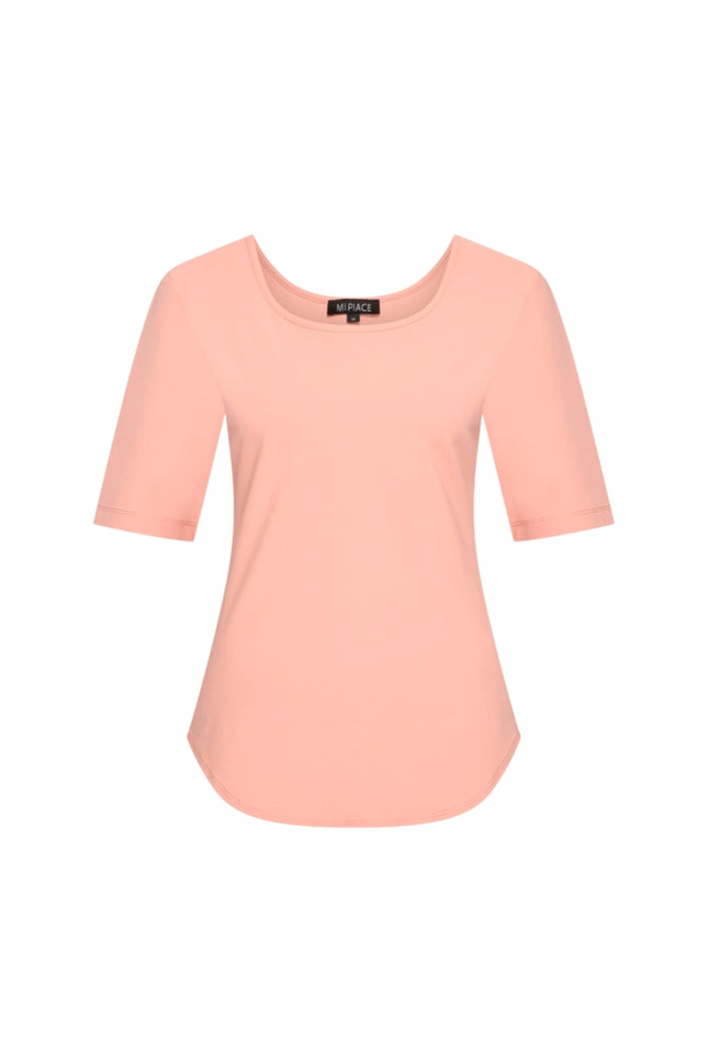 Mi Piace Travel Top Peach Amber 202804 Stretchshop.nl