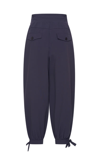 Travel Balloon Bottom Bow Broek Navy 202956