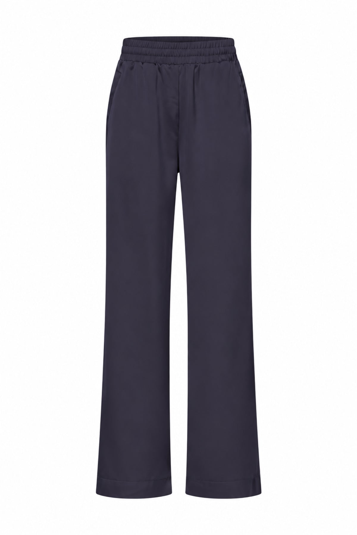 Broek Satin Navy 202936