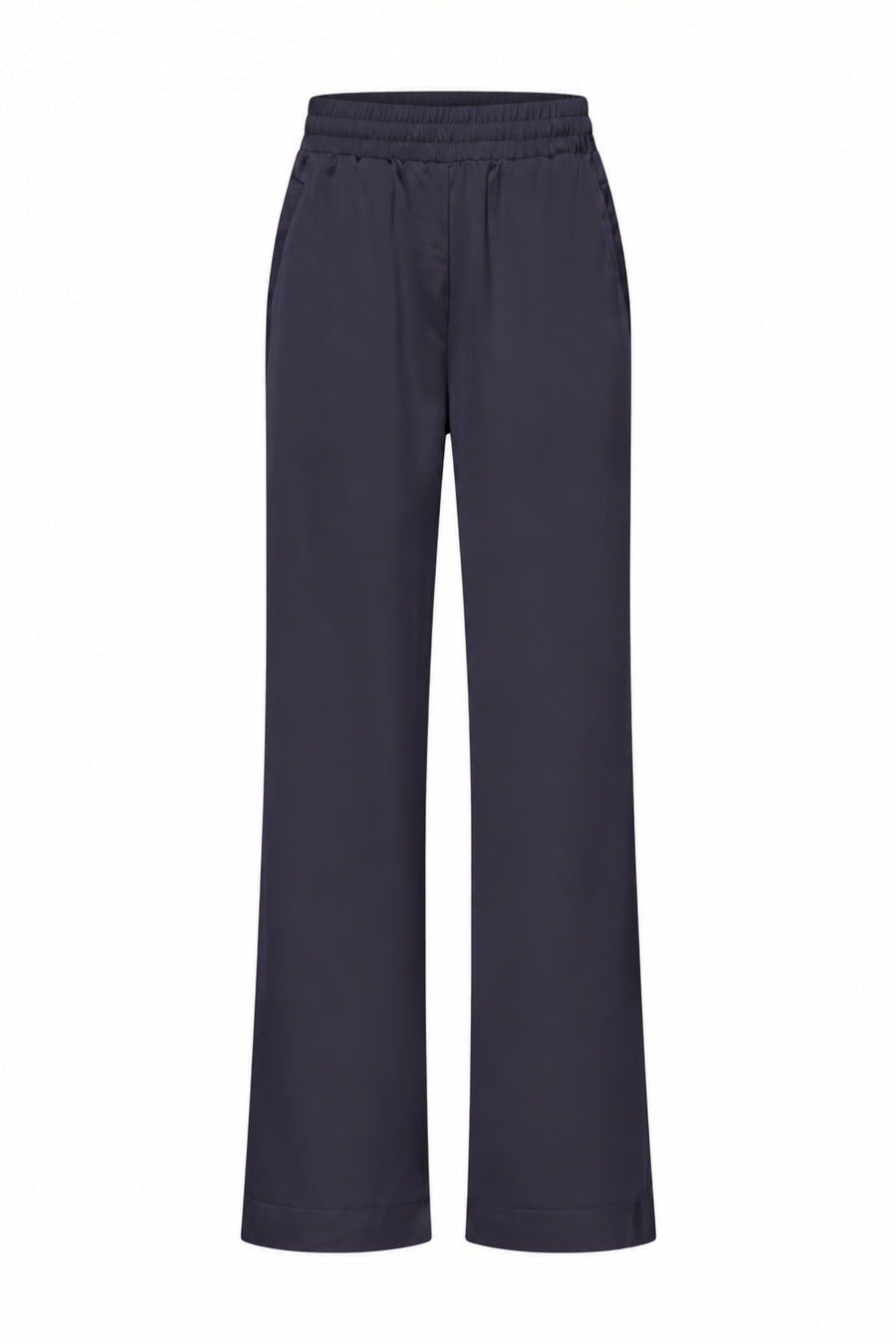 Broek Satin Navy 202936