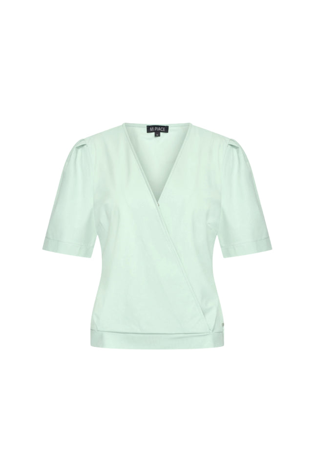 Mi Piace Travel Top Wrap Pistachio 202838 Stretchshop.nl