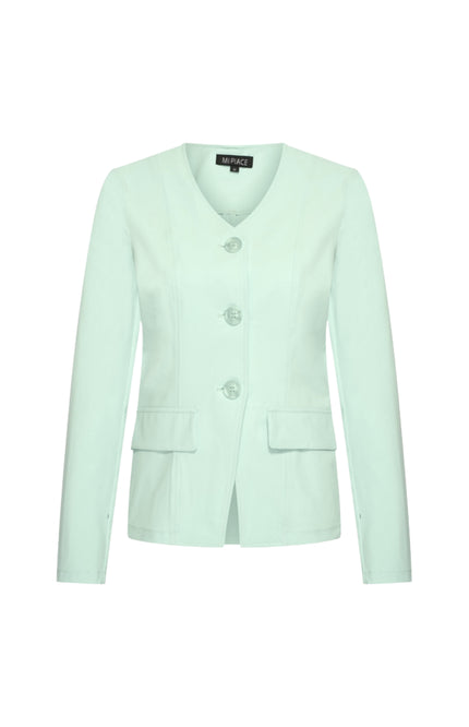 Mi Piace Travel Blazer Pistachio 202824 Stretchshop.nl