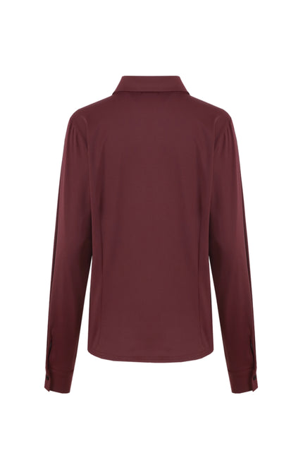 Blouse Hedy Mauve Wine