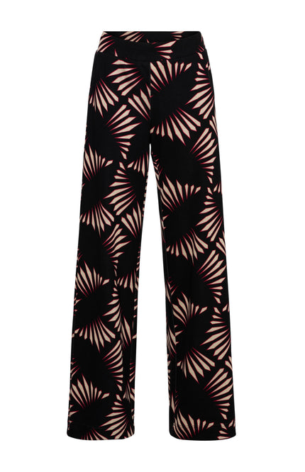 Broek Dawn Graphic Black Multi PA402