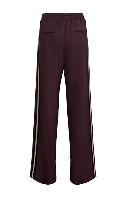 &Co woman Broek Fiene Aubergine PA399 Stretchshop.nl