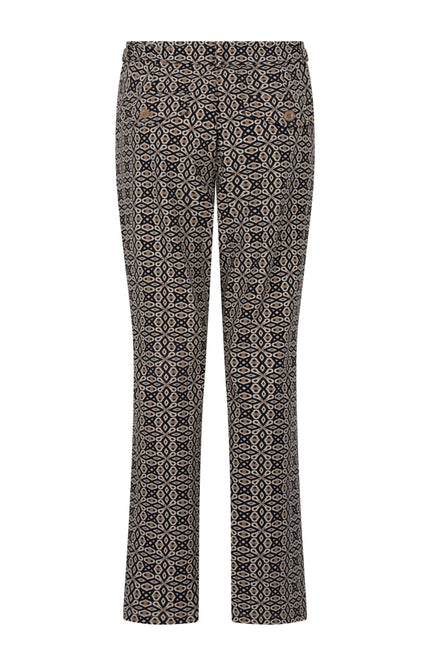 Travel Broek Pretty Black Camel 255