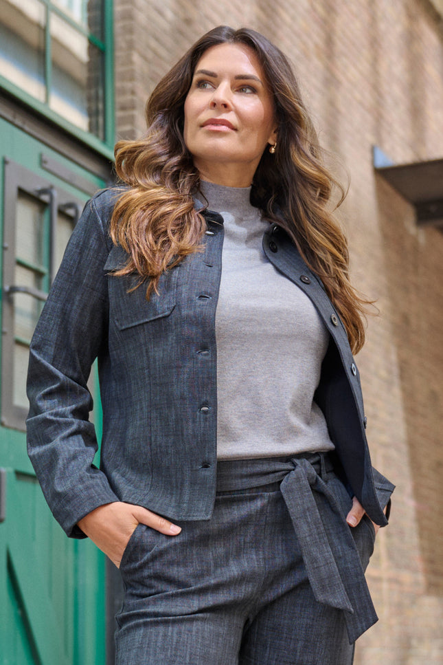 Trui Marnix Grey Melange 255