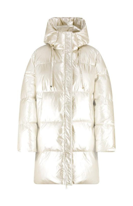 Nukus Jas Tessie Metallic Sand NKF12004 Stretchshop.nl