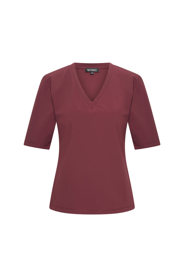 Travel Top Burgundy 202271