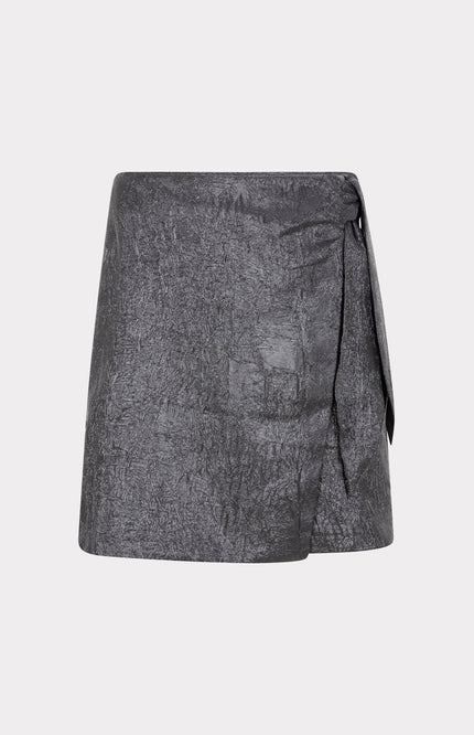 Rok Bow Crinkle Metallic Anthracite W25.09705