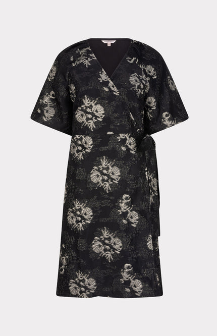 Jurk Jacquard Black W25.09700
