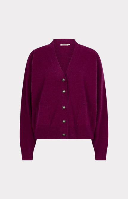 Vest Wool Maroon W25.07705