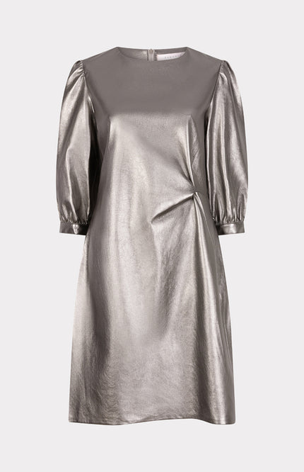 Jurk PU Dark Silver W25.11706