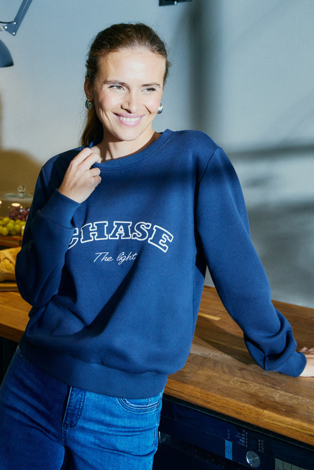 Trui Fqkamela Navy Blazer Star Offwhite 207469