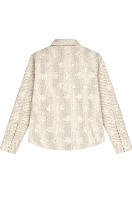 Blouse Falon Striped Creme