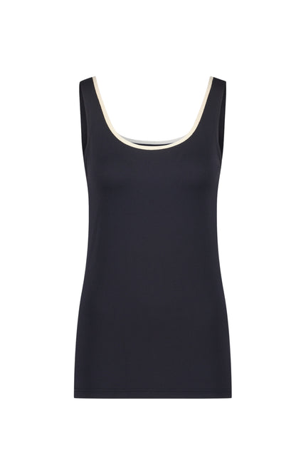 Nukus Singlet Juba Navy Gold NKS06001 Stretchshop.nl