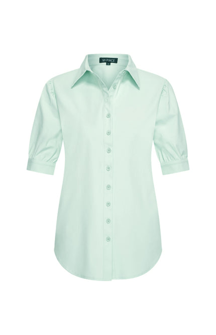 Mi Piace Travel Blouse Pistachio 202270 Stretchshop.nl