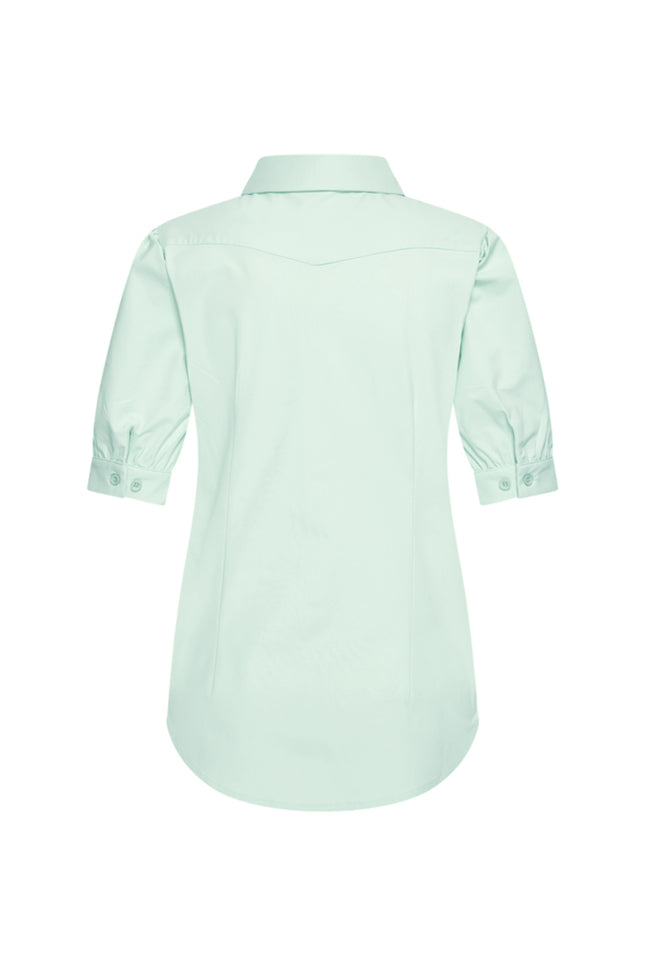 Mi Piace Travel Blouse Pistachio 202270 Stretchshop.nl