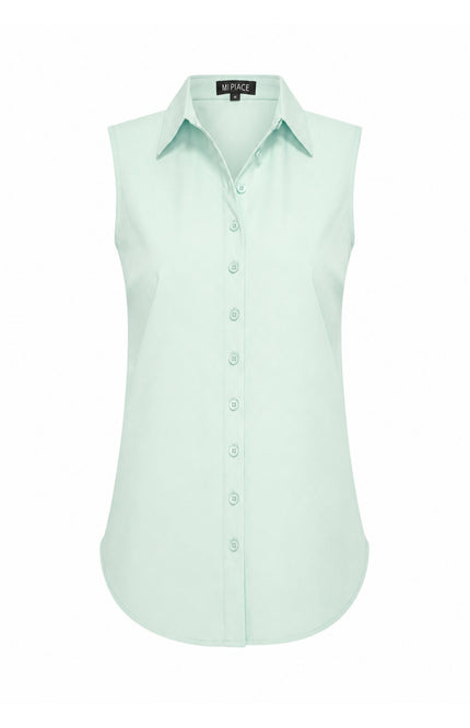 Mi Piace Travel Blouse Pistachio 202299 Stretchshop.nl