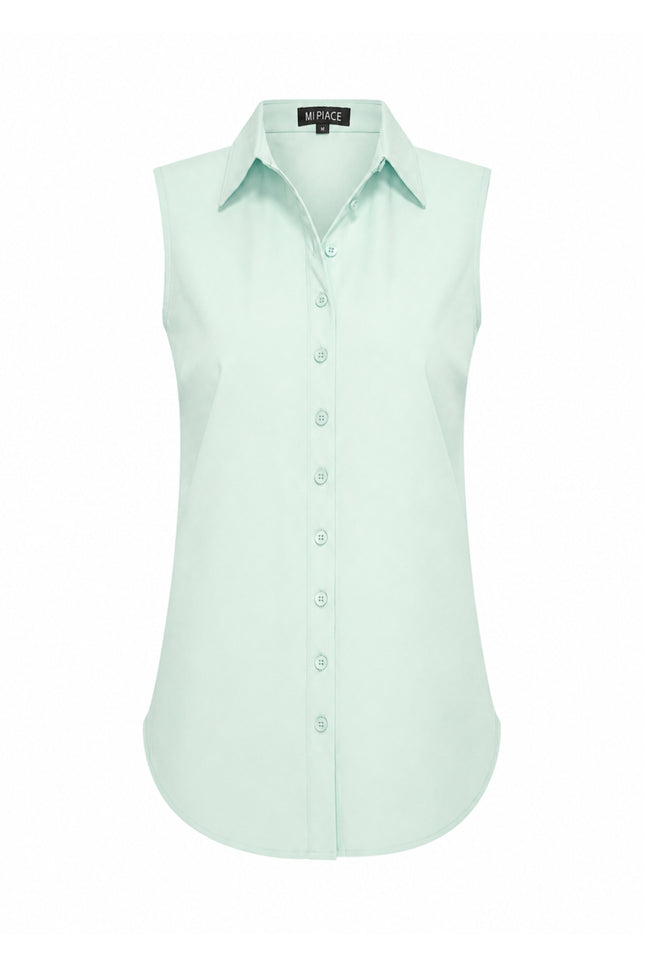Mi Piace Travel Blouse Pistachio 202299 Stretchshop.nl