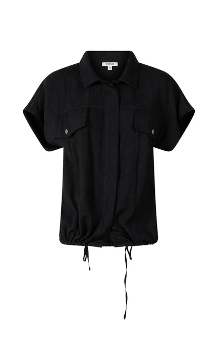 Zoso Blouse Elise Black 263 Stretchshop.nl