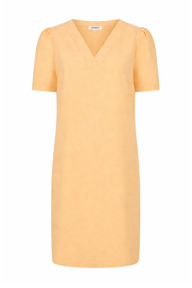 Zoso Travel Jurk Juulz Apricot 263 Stretchshop.nl