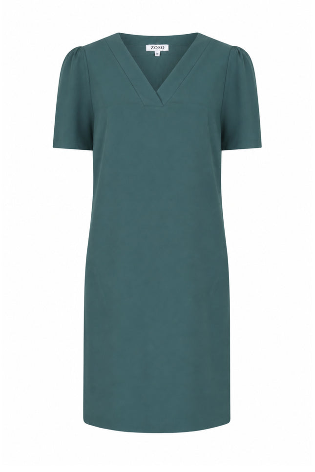Zoso Travel Jurk Juulz Green 263 Stretchshop.nl