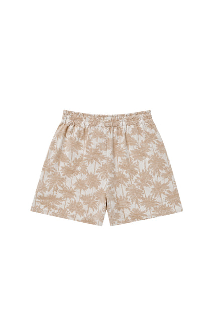 Elvira Casuals Short Soleo Sand Palm Stretchshop.nl