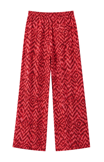 Elvira Casuals Broek Luka Pink Summer Stretchshop.nl
