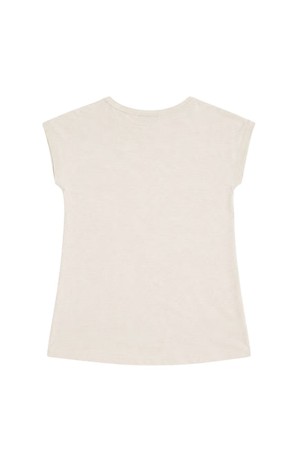 Elvira Casuals T-shirt Isla Offwhite Stretchshop.nl
