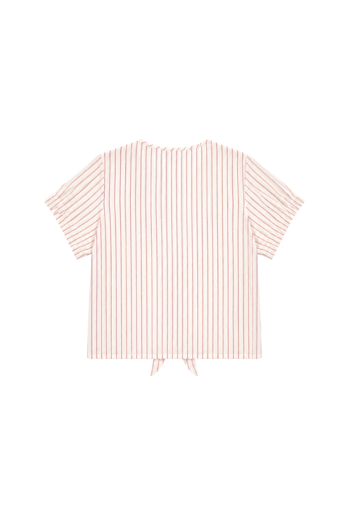 Linnen blouse Silvia met strepen van Elvira Casuals, lichtgewicht en ademend met lange mouwen en een casual stijl.