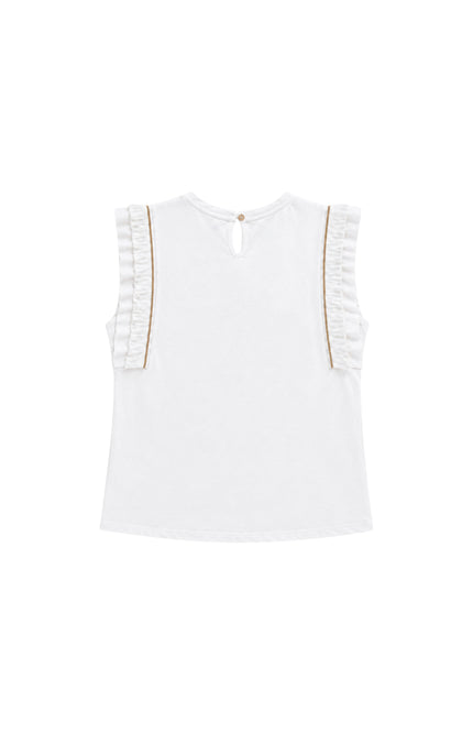 Elvira Casuals Top Dominique Ecru Stretchshop.nl