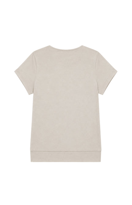 Elvira Casuals Top Liv Sand Stretchshop.nl