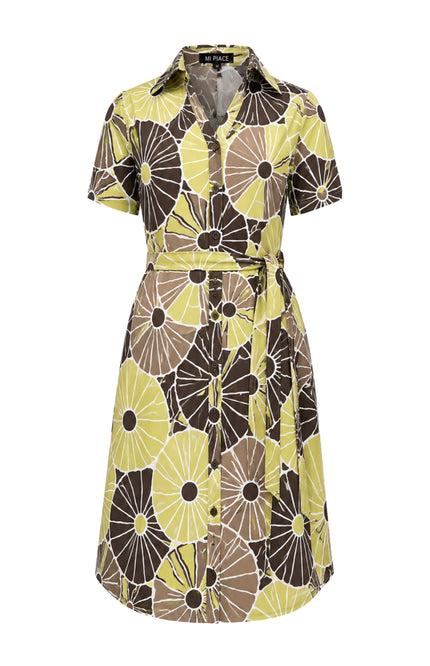 Travel Jurk Anemone Print Sweet Pea 202807