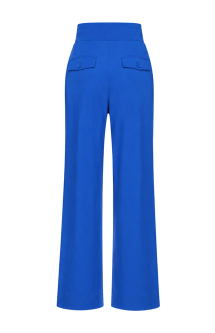 Travel Broek Flared Nautic Blue 202089