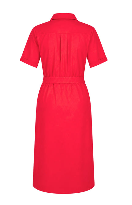 Travel Jurk Red 202807