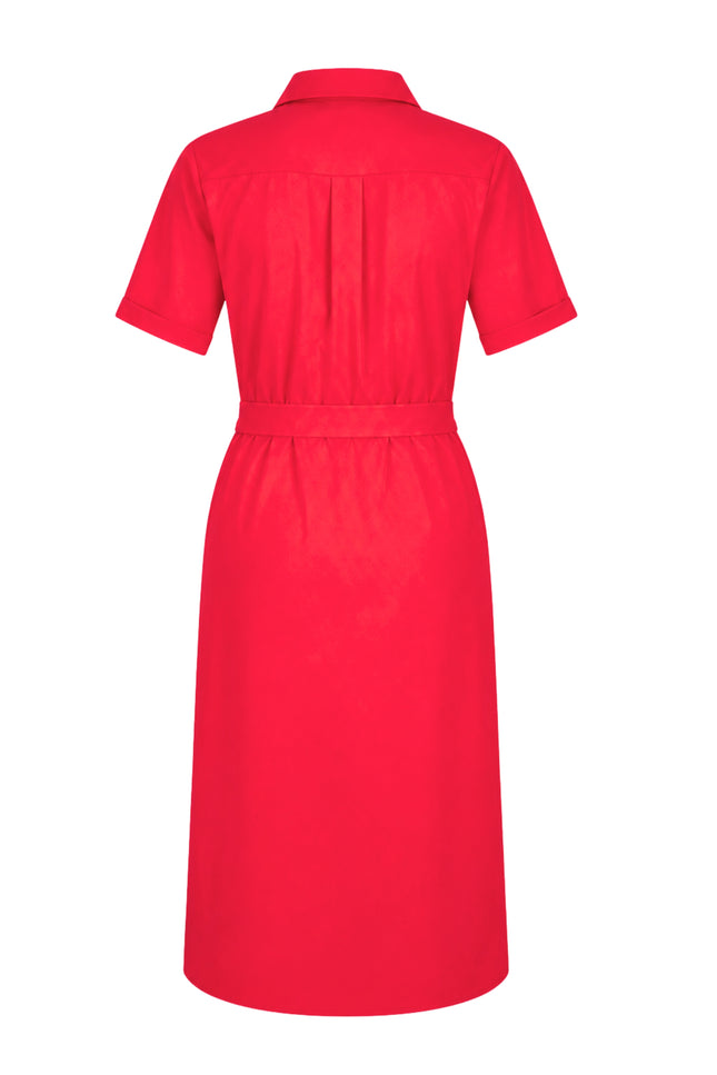 Travel Jurk Red 202807